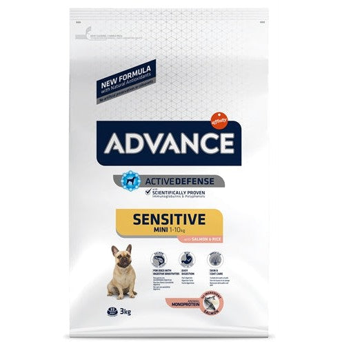 Advance Mini Sensitive - DROOGVOER - BrokjesKoning.nl
