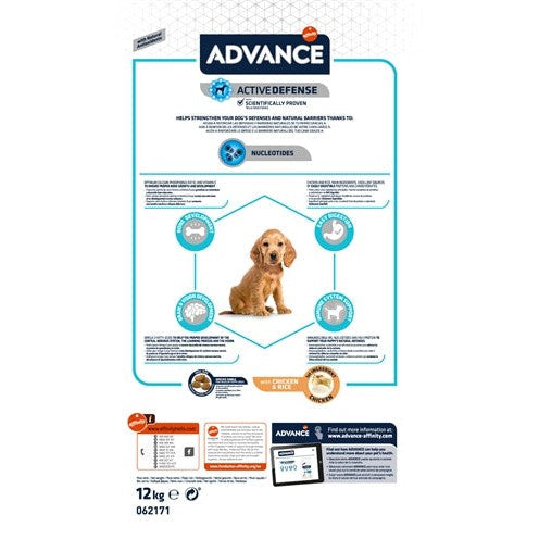 Advance Puppy Protect Medium - DROOGVOER - BrokjesKoning.nl