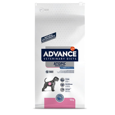 Advance Veterinary Diet Dog Gevoelige Huid Medium / Maxi - DROOGVOER - BrokjesKoning.nl