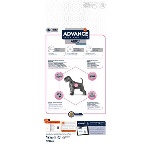 Advance Veterinary Diet Dog Gevoelige Huid Medium / Maxi - DROOGVOER - BrokjesKoning.nl