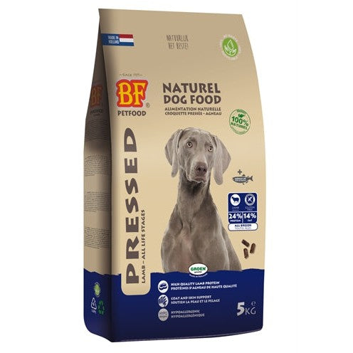 Bf Petfood Geperst Lam / Rijst Premium - DROOGVOER - BrokjesKoning.nl