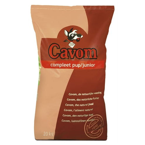 Cavom Compleet Pup/Junior - DROOGVOER - BrokjesKoning.nl