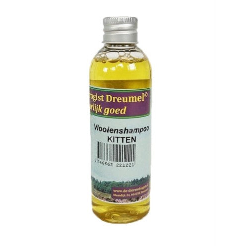 Dierendrogist Vlooienshampoo Kitten - BESTRIJDINGSARTIKELEN - BrokjesKoning.nl