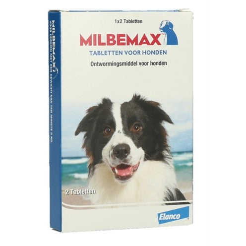 Milbemax Tablet Ontworming Hond - BESTRIJDINGSARTIKELEN - BrokjesKoning.nl
