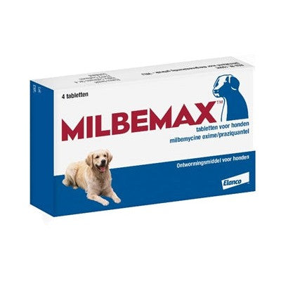 Milbemax Tablet Ontworming Hond - BESTRIJDINGSARTIKELEN - BrokjesKoning.nl