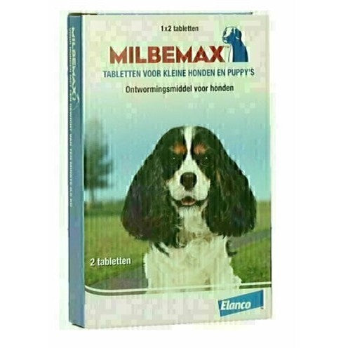 Milbemax Tablet Ontworming Puppy / Kleine Hond - BESTRIJDINGSARTIKELEN - BrokjesKoning.nl