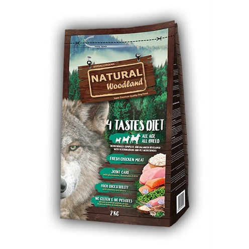 Natural Woodland 4 Tastes Diet - DROOGVOER - BrokjesKoning.nl