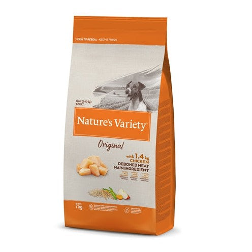 Natures Variety Original Adult Mini Chicken - DROOGVOER - BrokjesKoning.nl