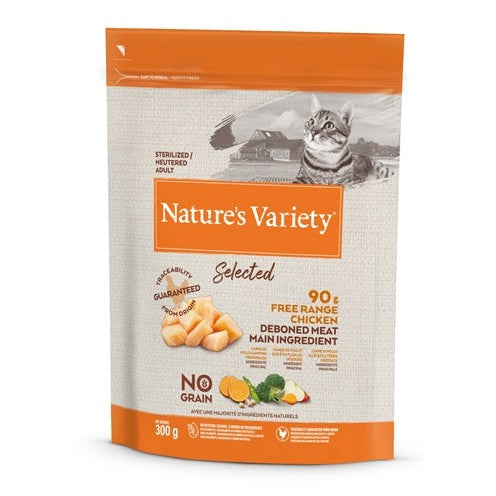 Natures Variety Selected Sterilized Free Range Chicken - DROOGVOER - BrokjesKoning.nl