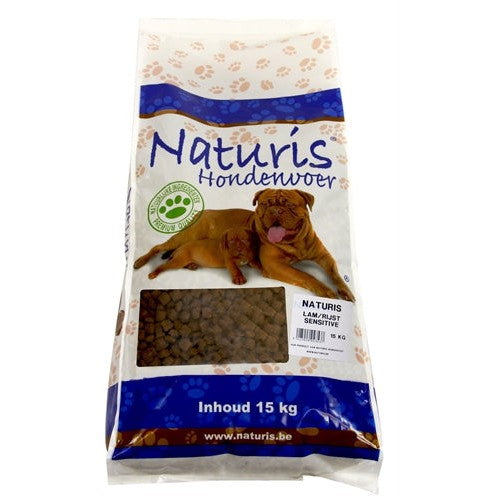 Naturis Brok Lam / Rijst Sensitive - DROOGVOER - BrokjesKoning.nl