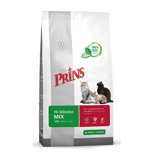 Prins Kattenvoeding Mix - DROOGVOER - BrokjesKoning.nl