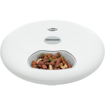 Trixie Voerautomaat Tx5+1 6 Maaltijden 180 Ml Wit - VOER/DRINKBAKKEN - BrokjesKoning.nl