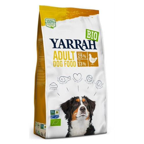 Yarrah Dog Biologische Brokken Kip - DROOGVOER - BrokjesKoning.nl
