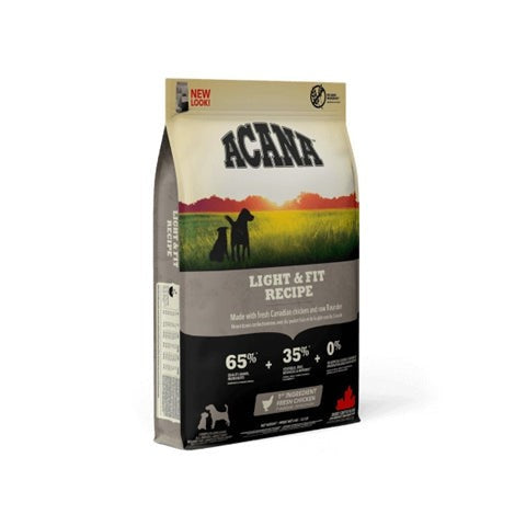 Acana Dog Light & Fit - DROOGVOER - BrokjesKoning.nl