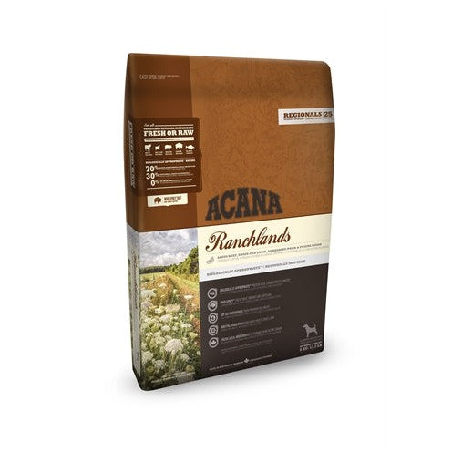 Acana Highest Protein Ranchlands Dog - DROOGVOER - BrokjesKoning.nl