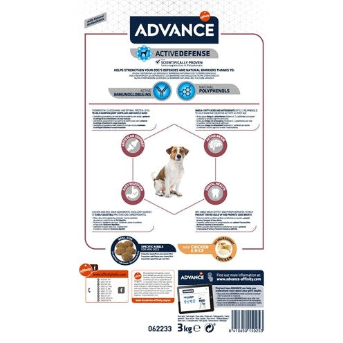 Advance Mini Senior - DROOGVOER - BrokjesKoning.nl