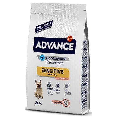 Advance Mini Sensitive - DROOGVOER - BrokjesKoning.nl