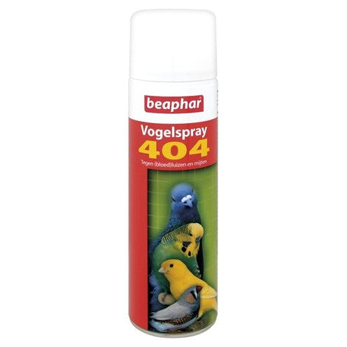 Beaphar 404 Vogelspray - BESTRIJDINGSARTIKELEN - BrokjesKoning.nl