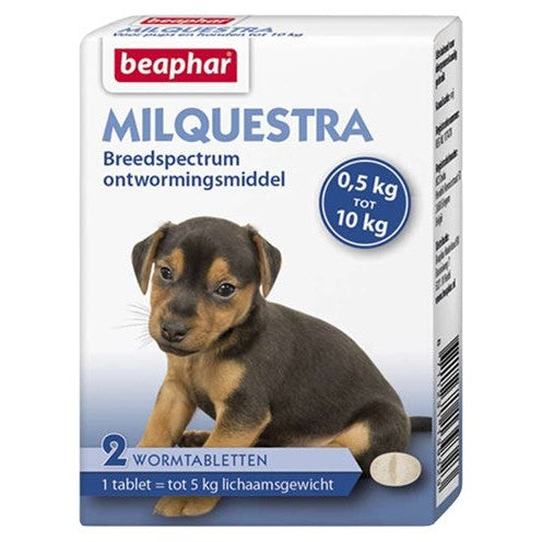 Beaphar Milquestra Kleine Hond / Pup - BESTRIJDINGSARTIKELEN - BrokjesKoning.nl