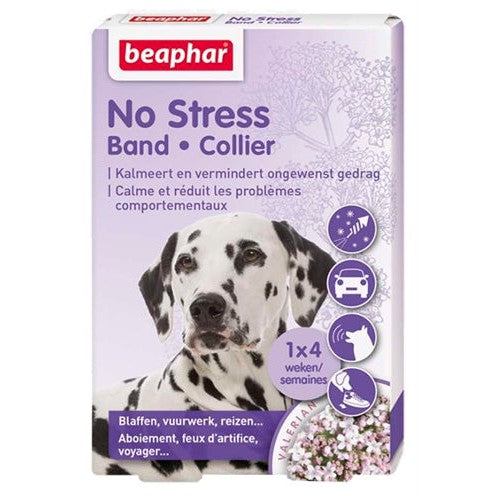Beaphar No Stress Halsband Hond - BESTRIJDINGSARTIKELEN - BrokjesKoning.nl