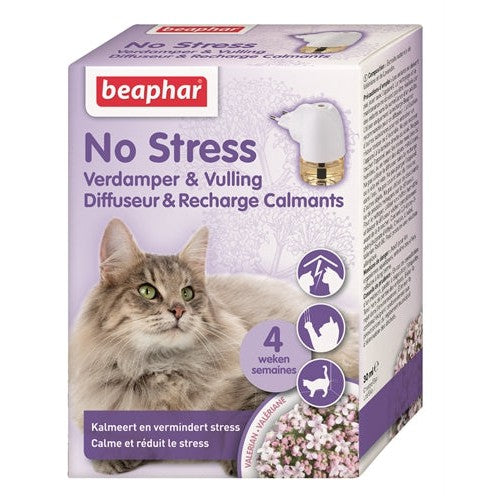Beaphar No Stress Verdamper Met Vulling Kat - BESTRIJDINGSARTIKELEN - BrokjesKoning.nl