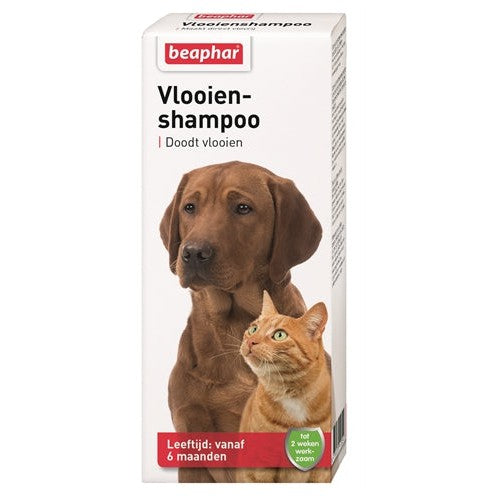Beaphar Vlooienshampoo Hond / Kat - BESTRIJDINGSARTIKELEN - BrokjesKoning.nl