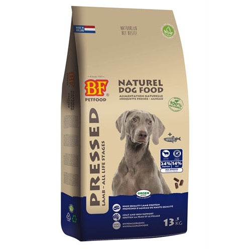 Bf Petfood Geperst Lam / Rijst Premium - DROOGVOER - BrokjesKoning.nl