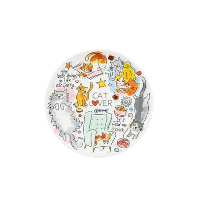 Blond Amsterdam Bord Cat Lover - CADEAU ARTIKELEN - BrokjesKoning.nl