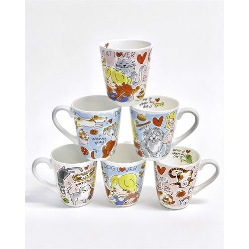 Blond Amsterdam Mok Cat Lover - CADEAU ARTIKELEN - BrokjesKoning.nl