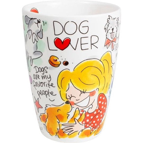 Blond Amsterdam Mok Dog Lover Xl - CADEAU ARTIKELEN - BrokjesKoning.nl