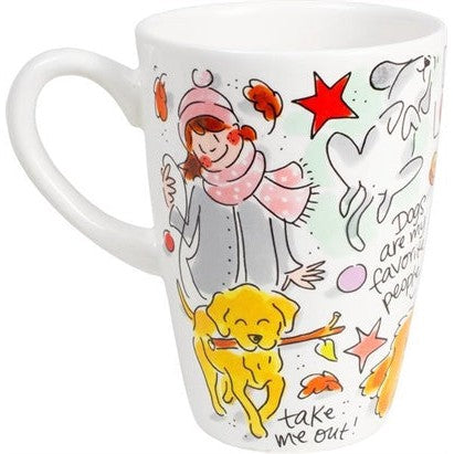 Blond Amsterdam Mok Dog Lover Xl - CADEAU ARTIKELEN - BrokjesKoning.nl