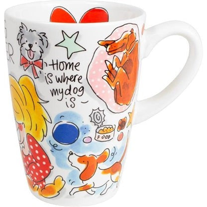 Blond Amsterdam Mok Dog Lover Xl - CADEAU ARTIKELEN - BrokjesKoning.nl