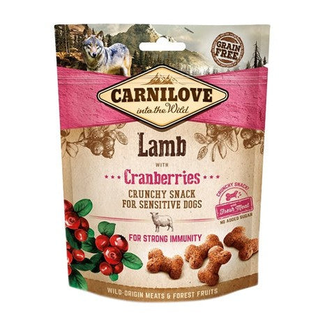 Carnilove Crunchy Snack Lam / Cranberries - SNACKS KOEK - BrokjesKoning.nl