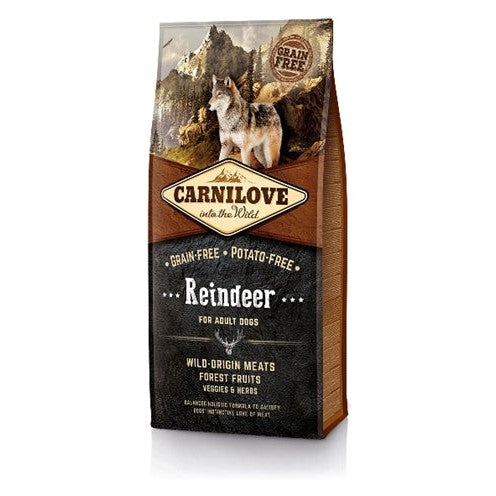 Carnilove Reindeer Adult - DROOGVOER - BrokjesKoning.nl