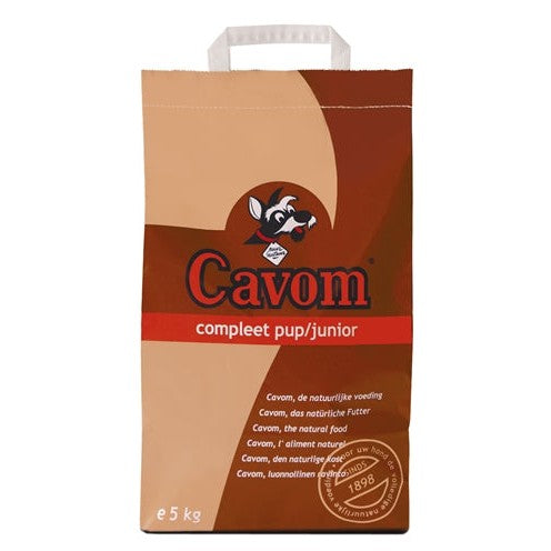 Cavom Compleet Pup/Junior - DROOGVOER - BrokjesKoning.nl