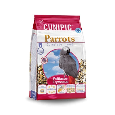 Cunipic Premium Papegaai - DROOGVOER/ZADEN - BrokjesKoning.nl