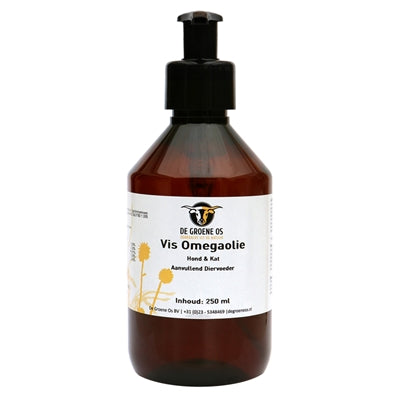 De Groene Os Vis Omega Hond / Kat - VOEDINGSSUPPLEMENTEN - BrokjesKoning.nl