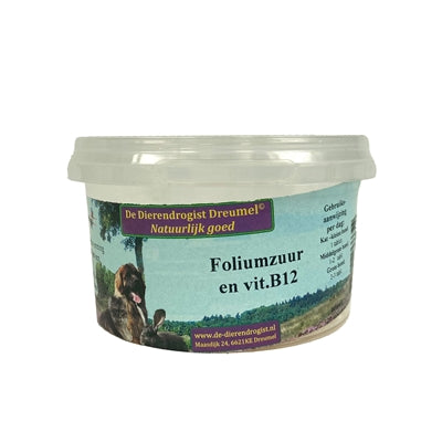 Dierendrogist Foliumzuur Vitamine B12 - VOEDINGSSUPPLEMENTEN - BrokjesKoning.nl
