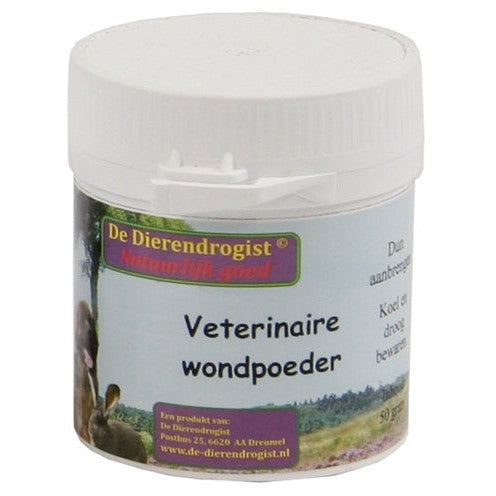 Dierendrogist Veterinaire Wondpoeder Hond / Kat - GENEESMIDDELEN - BrokjesKoning.nl