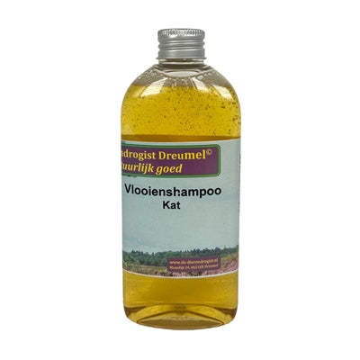 Dierendrogist Vlooienshampoo Kat - BESTRIJDINGSARTIKELEN - BrokjesKoning.nl