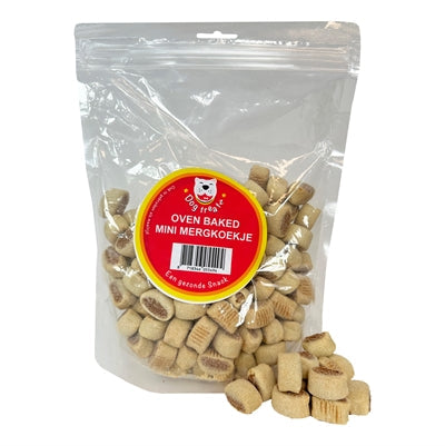 Dog Treatz Oven Baked Mini Mergkoekje - SNACKS KOEK - BrokjesKoning.nl