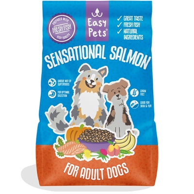 Easypets Adult Sensational Salmon Graanvrij - DROOGVOER - BrokjesKoning.nl