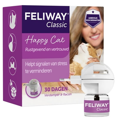 Feliway Classic Verdamper+Vulling - BESTRIJDINGSARTIKELEN - BrokjesKoning.nl