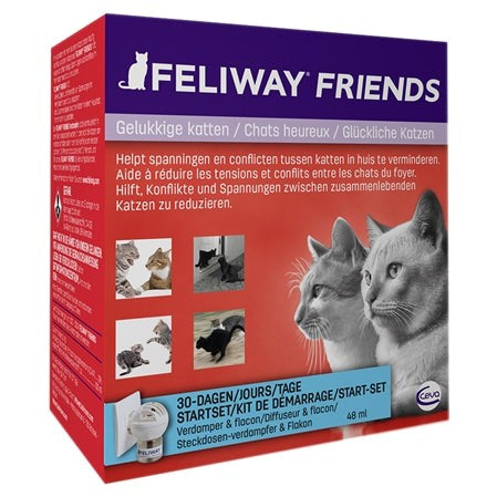 Feliway Friends Startset Verdamper + Vulling - BESTRIJDINGSARTIKELEN - BrokjesKoning.nl