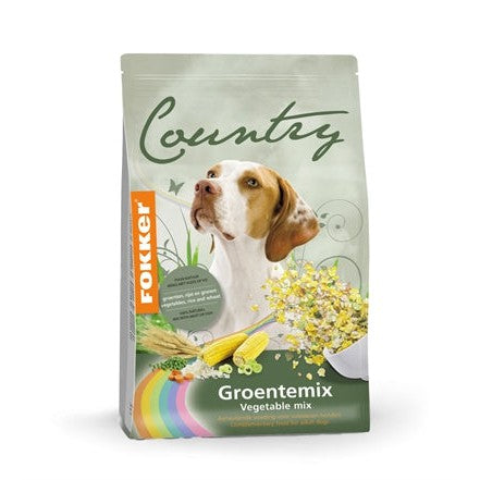 Fokker Country Groentemix - DROOGVOER - BrokjesKoning.nl