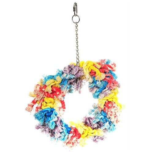 Happy Pet Papegaai Flossin Ring - SPEELGOED - BrokjesKoning.nl