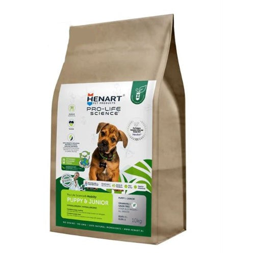 Henart Mealworm Insect Puppy / Junior With Hem Eggshell Membrane - DROOGVOER - BrokjesKoning.nl