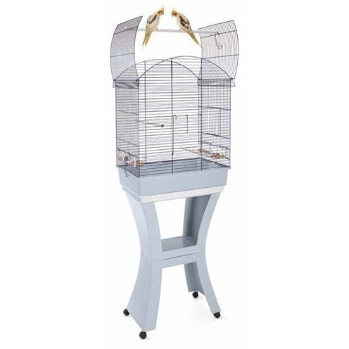 Imac Vogelkooi Calla Met Standaard Blauw / Grijs - KOOIEN/HOKKEN - BrokjesKoning.nl