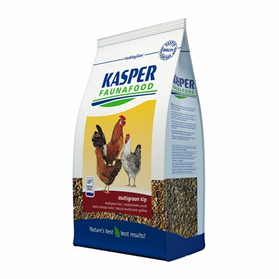Kasper Faunafood Hobbyline Multigraan Kip - DROOGVOER/ZADEN - BrokjesKoning.nl