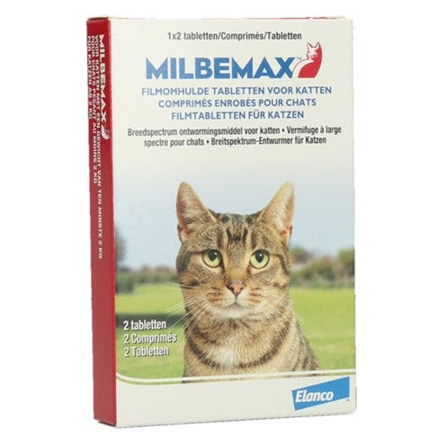 Milbemax Kat - BESTRIJDINGSARTIKELEN - BrokjesKoning.nl
